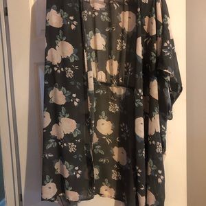 Floral kimono